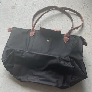Longchamp Black Shoulder Bag